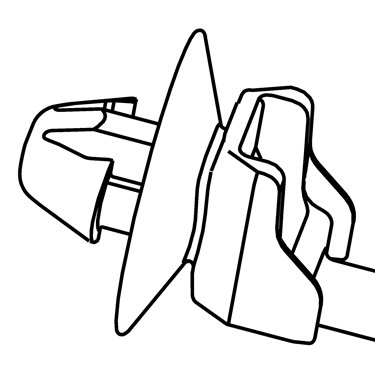 111-01385 HellermannTyton - MCTS200-PA66MP+-BN