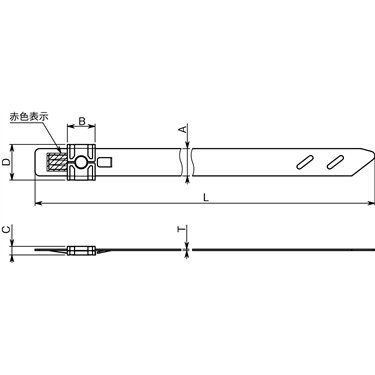 111-01552 HellermannTyton - MST700S-SS304-ML