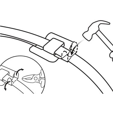 111-91001 HellermannTyton - MLT8SSC10-SS316/SP-BK