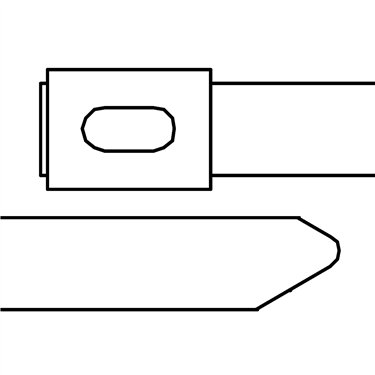 111-93089 HellermannTyton - MBT8S-SS316-ML