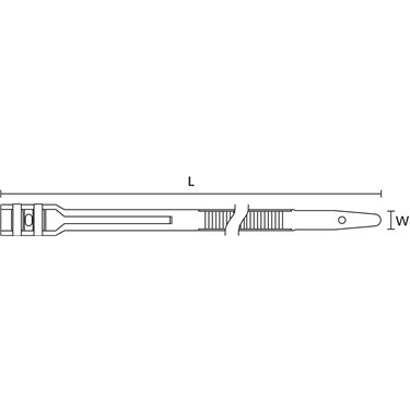 112-00303 HellermannTyton - LPH275-PA66HI