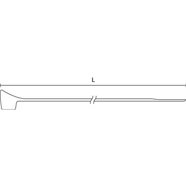112-52112 HellermannTyton - CTT60R-PA66HS-BK