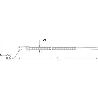 113-05010 HellermannTyton - T50MR-PA66-BK