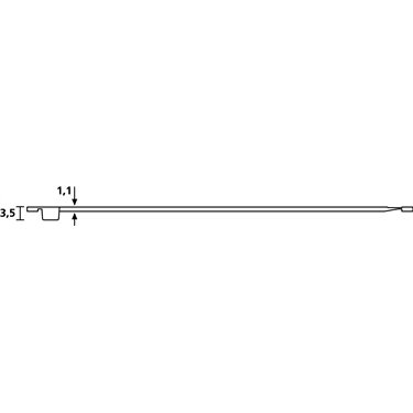 120-50009 HellermannTyton - T18RA3500-PA66HS-NA