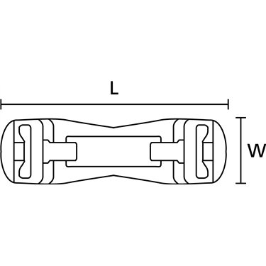 121-58560 HellermannTyton - KR8C5WBK-PA66W-BK