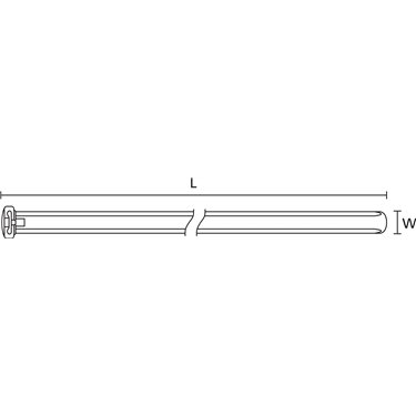 121-82155 HellermannTyton - KR8/21-PA66HS-NA