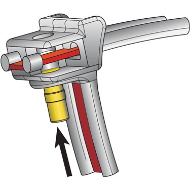121-98151 HellermannTyton - KR8/S1-PA66HS-NA