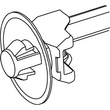 126-00099 HellermannTyton - T50SOSSFT5S-E-PA66HS-BK