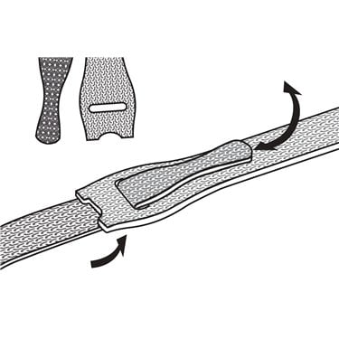 130-00017 HellermannTyton - TEXTIE M-PA66/PP-GN