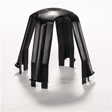 148-00076 HellermannTyton - SpotClip-I-PA66GF15-BK