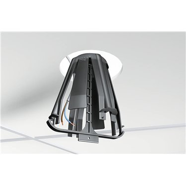 148-00098 HellermannTyton - SpotClip-II-PA66GF15-BK