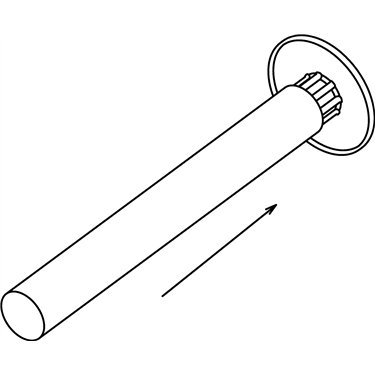148-00102 HellermannTyton - SpotClip-Caps 16/25-PA66HS-BK
