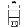 148-90023 HellermannTyton - HECL-2/1-PA66-WH