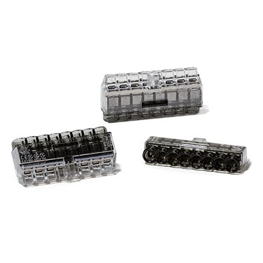 148-90041 HellermannTyton - HCPM-8-PC-BK/CL