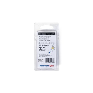 148-90054 HellermannTyton - HCPM-2-Blister-PC-CL/YE