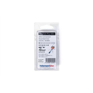 148-90055 HellermannTyton - HCPM-3-Blister-PC-CL/OG