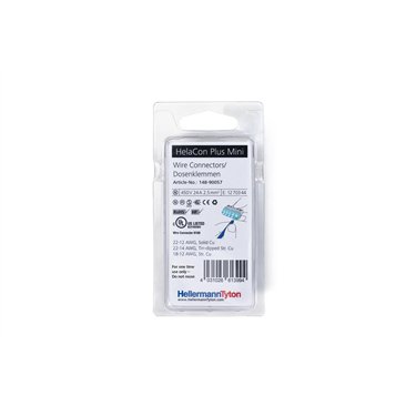 148-90057 HellermannTyton - HCPM-5-Blister-PC-BU/CL
