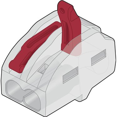 148-90062 HellermannTyton - HCRN-2-Blister-PC-CL