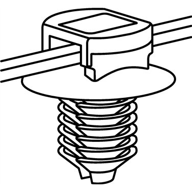 150-31090 HellermannTyton - T30RFT6LG-PA66HS/PA66HIRHS-BK