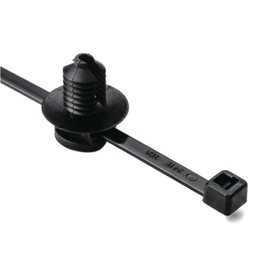 150-31090 HellermannTyton - T30RFT6LG-PA66HS/PA66HIRHS-BK
