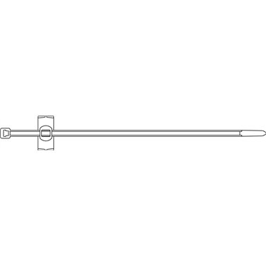 150-37591 HellermannTyton - T50RFT6OVAL-PA66HS/PA66HIRHS-BK