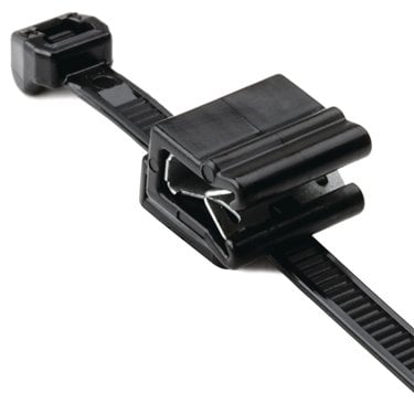 150-40593 HellermannTyton - T50SOSEC5A-PA66HS/PA66HIRHS-BK
