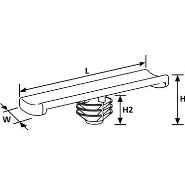 150-95500 HellermannTyton - TC5FT6S-PA66HIRHS-BK