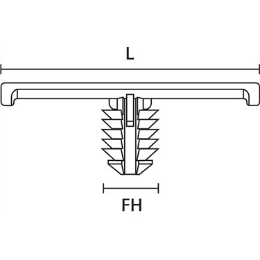 151-00215 HellermannTyton - TC4FT6LG-PA66HIRHS-BK