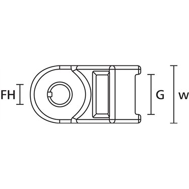 151-00439 HellermannTyton - HDM312-PA66HIRHSUV-BK