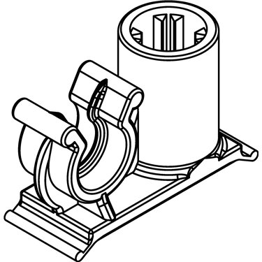151-00700 HellermannTyton - CTC4.5SBS6-PA66HIRHS-BK