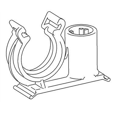 151-00700 HellermannTyton - CTC4.5SBS6-PA66HIRHS-BK