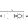 151-00700 HellermannTyton - CTC4.5SBS6-PA66HIRHS-BK