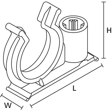 151-00700 HellermannTyton - CTC4.5SBS6-PA66HIRHS-BK