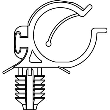 151-00783 HellermannTyton - CTCFT6-PA66HIRHS-BK