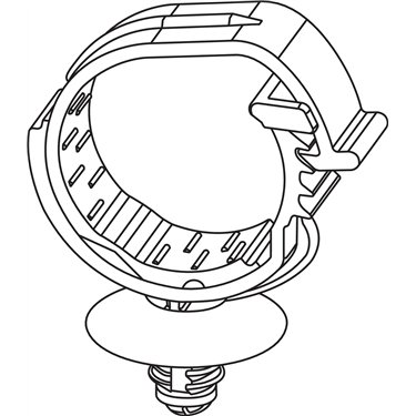 151-01078 HellermannTyton - AHC223FT6LG-PA66HIRHS-BK