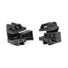 151-01188 HellermannTyton - Beam Clamp D with foam-PA6GF30-BK