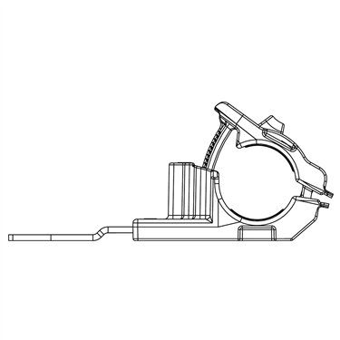 151-01474 HellermannTyton - RCC180SM8-PA66HIRHSUV/ST/ZN-BK