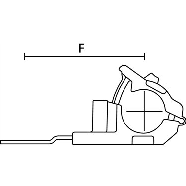 151-01652 HellermannTyton - RCB90LM6-PA66HIRHSUV/ST/ZN-BK