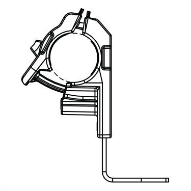 151-01659 HellermannTyton - RCC90SM6-PA66HIRHSUV/ST/ZN-BK