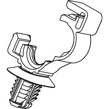 151-01880 HellermannTyton - LC9FTOVAL-PA66HIRHS-BK