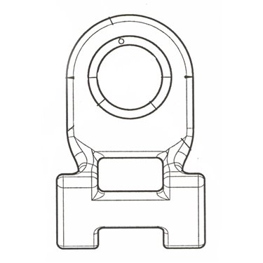 151-02096 HellermannTyton - HDM500-PA66HIRHSUV-BK