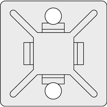 151-02247 HellermannTyton - MB5APT-A-PA66-BK