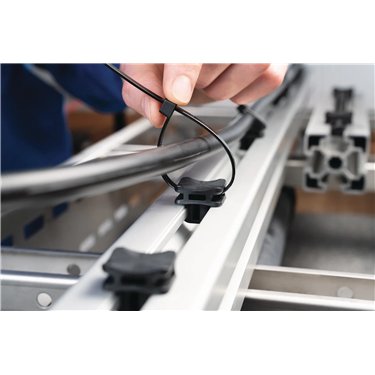 151-02858 HellermannTyton - ACFM2W10PT6-PA66/6HIRHS-BK