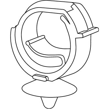 151-02874 HellermannTyton - AHC1AH-PA66HIRHS-BK
