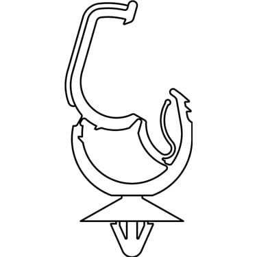 151-02874 HellermannTyton - AHC1AH-PA66HIRHS-BK