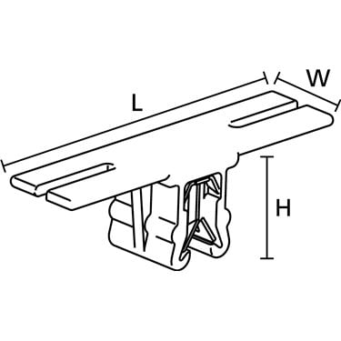  151-03404 HellermannTyton - EC14-PA66HIRHS-BK 