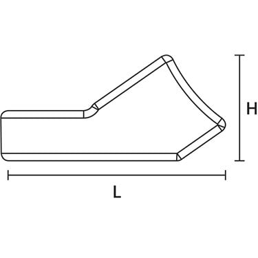 151-07500 HellermannTyton - HDM501-PA66HIRHSUV-BK