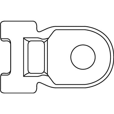 151-07500 HellermannTyton - HDM501-PA66HIRHSUV-BK
