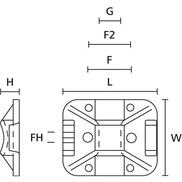 151-11819 HellermannTyton - TY8G1S-PA66-NA