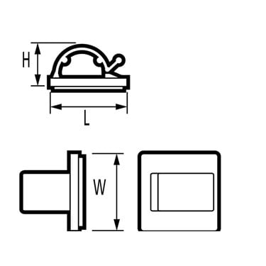 151-13601 HellermannTyton - RB8-PA66-BK
